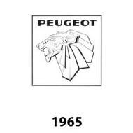 logo peugeot 1965