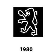 logo peugeot 1980