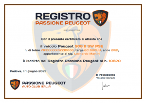 Fac-simile certificato