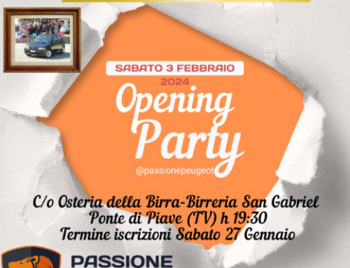 Opening Party-P. I. M. “for Alby” – Ponte di Piave (TV) – 3 febbraio