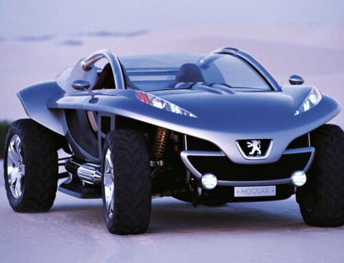 Hoggar, nel 2003 la concept che celebra lo storico legame tra Peugeot e il deserto